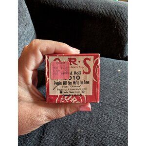 Q.R.S. Word Roll 9010 People will say we're in love Player Piano Roll